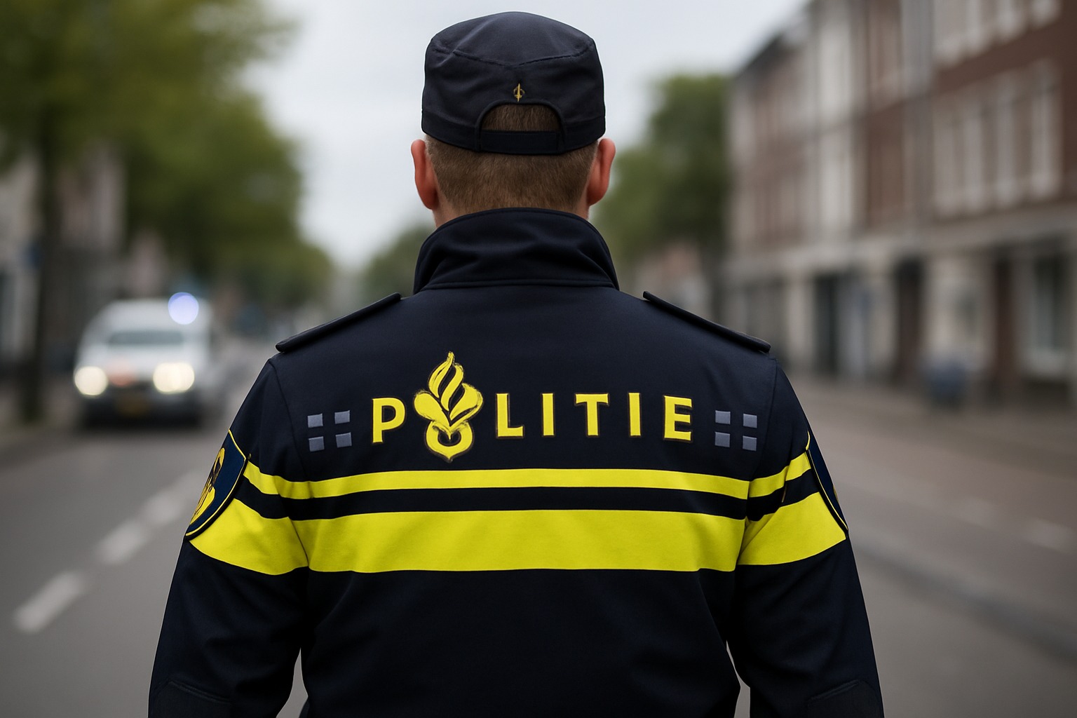 Plaatje van politie agent gegenereed met ChatGTP